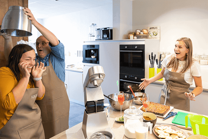 Middag kookworkshop choco a gogo bij Kokirina